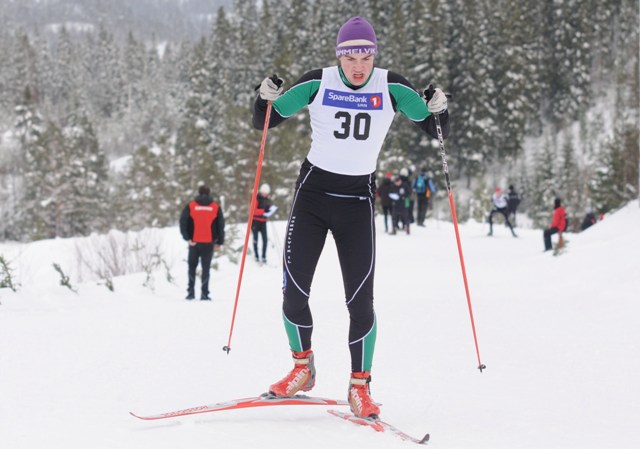 Andreas Tjernvoll, deltar ofte og gjorde en fin innsats i sprinten på lørdag som gikk i skøyting.