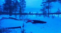 Den gamle skogskoia ved Rauåtjønna brant ned sist helg.